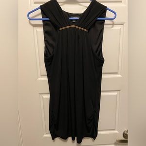 Black Le Chateau Halter shirt
